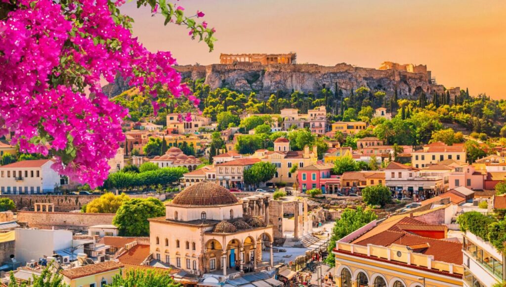 Buying property in Greece for UK nationals – Athens apartments and Acropolis.