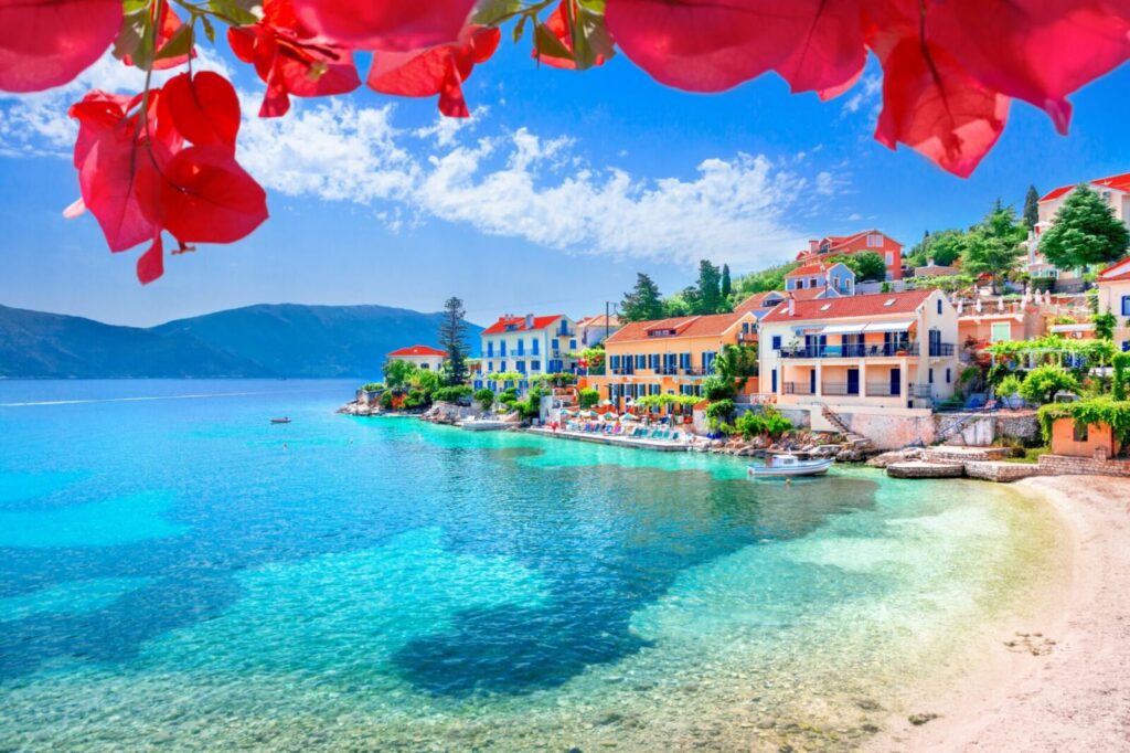 Athenian Riviera property and coastline in southern Athens, Greece.